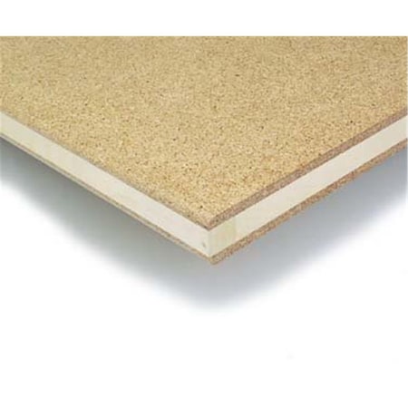 Betterbeds Shop Top Safety Edge Bench Top, Wood - 36 x 72 x 1.75 in. BE427203